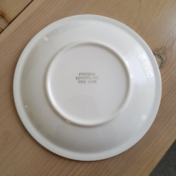 Frederik Lunning Vintage Bread and Butter Plate - Picture 4 of 5